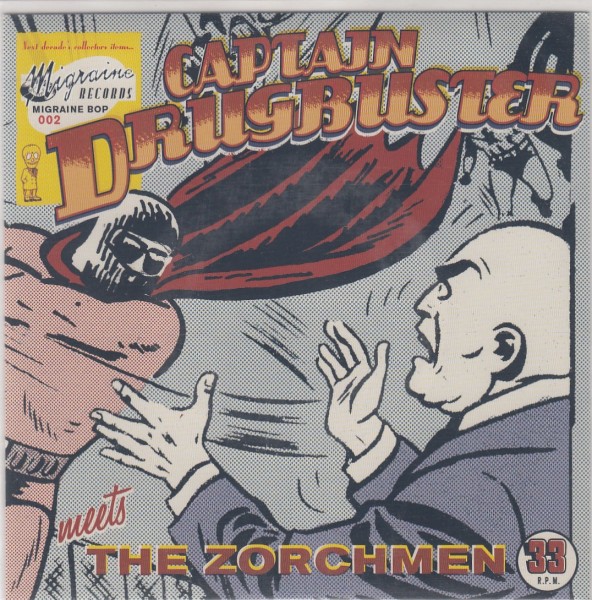 CAPTAIN DRUGBUSTER MEETS THE ZORCHMEN 7"EP 2nd Hand