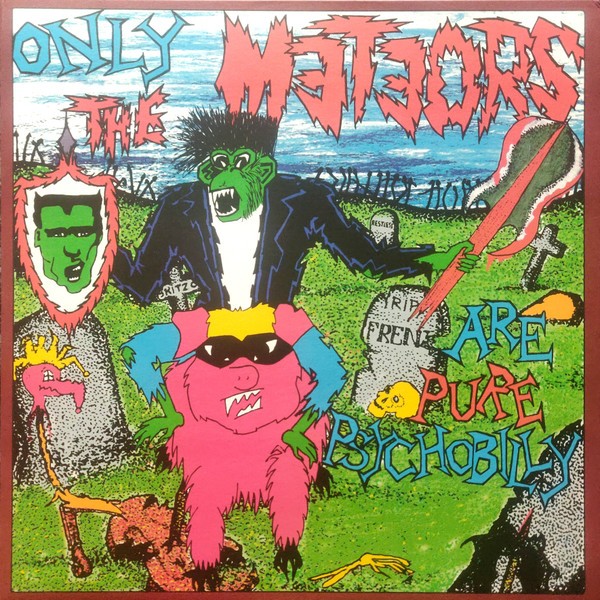 METEORS - Only The Meteors Are Pure Psychobilly LP black ltd.