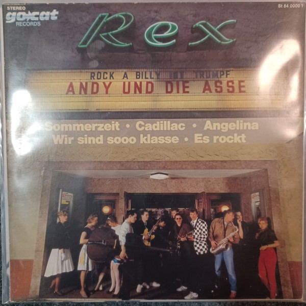 ANDY UND DIE ASSE - Rock-A-Billy ist Trumpf 10"LP 2nd Hand