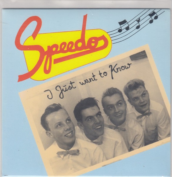 SPEEDOS - I Just Want To Know 7'EP 2nd Hand