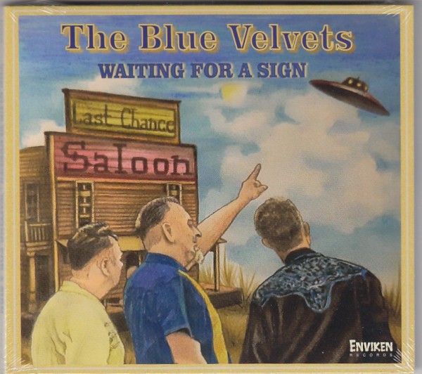 BLUE VELVETS - Waiting For A Sign CD