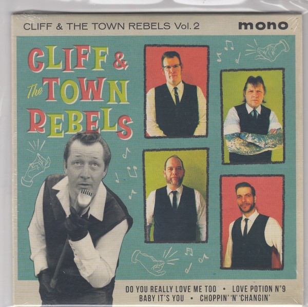 CLIFF & THE TOWN REBELS Vol.2 7"EP 2nd Hand