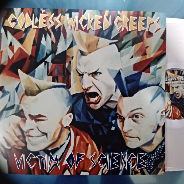 GODLESS WICKED CREEPS - Victim Of Science LP clear ltd.