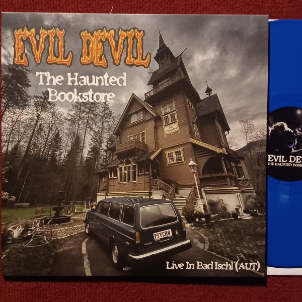 EVIL DEVIL - The Haunted Bookstore LP blue ltd.