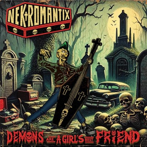 NEKROMANTIX - Demons Are A Girl’s Best Friend LP orange