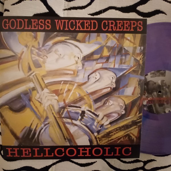 GODLESS WICKED CREEPS - Hellcoholic LP marbled ltd.