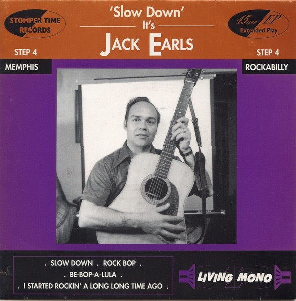 JACK EARLS - Slow Down 7"EP 2nd Hand