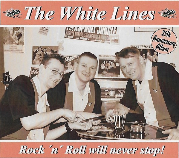 WHITE LINES - Rock'n'Roll Will Never Stop LP 2nd Hand