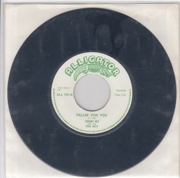 JOHNNY KEY WITH THE KOOL KATS - Fallin' For You 7" 2nd Hand