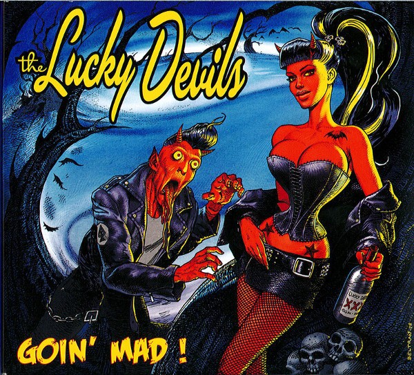 LUCKY DEVILS - Goin' Mad LP YELLOW 2nd Hand