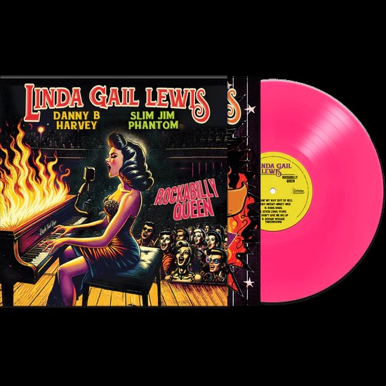 LINDA GAIL LEWIS - Rockabilly Queen LP ltd.