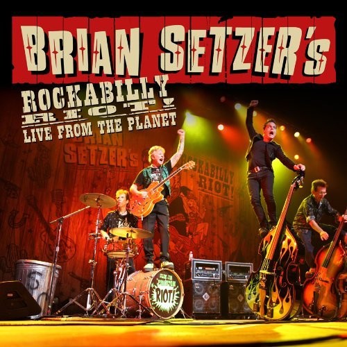 BRIAN SETZER'S ROCKABILLY RIOT 3LP 2nd Hand