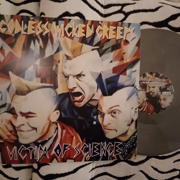 GODLESS WICKED CREEPS - Victim Of Science LP grey ltd.