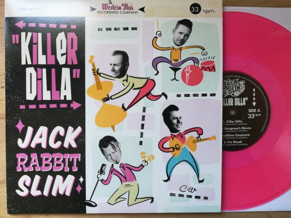 JACK RABBIT SLIM - Killer Dilla 10"LP ltd.