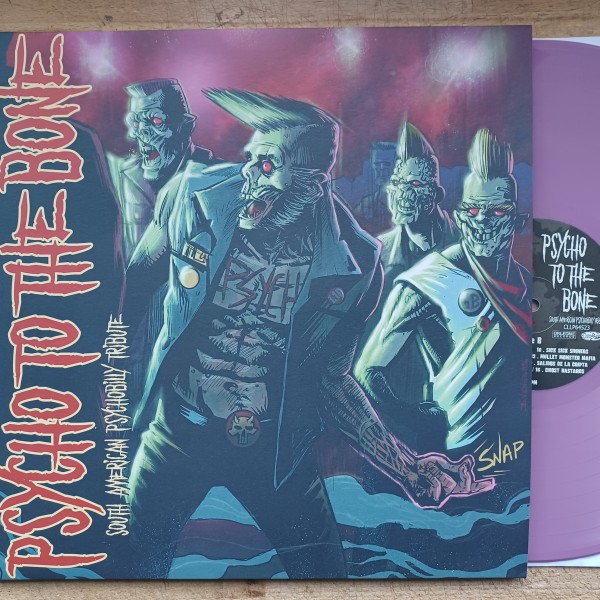 V.A. - Psycho To The Bone LP ltd. LILAC