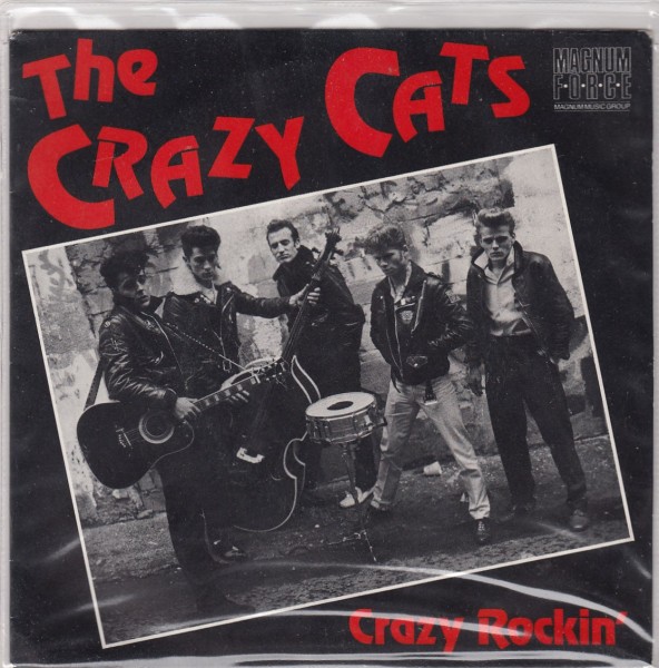 CRAZY CATS - Crazy Rockin' 7"EP 2nd Hand