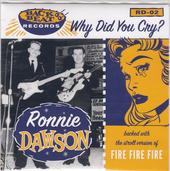 RONNIE DAWSON - Why Did You Cry 7" 2nd Hand