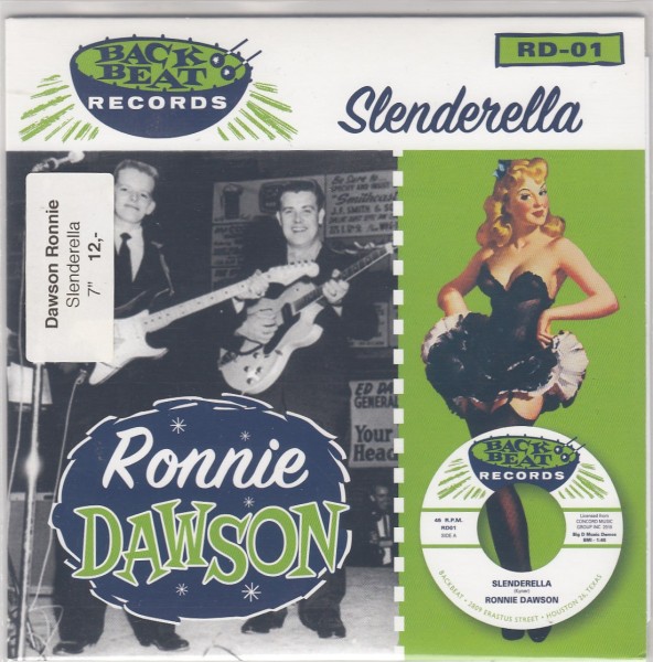 RONNIE DAWSON - Slenderella 7" 2nd Hand