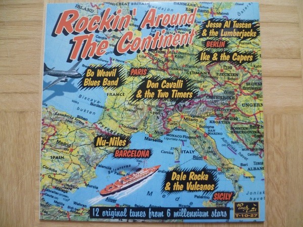 V.A. - Rockin' Around The Continent 10" LP 2nd Hand