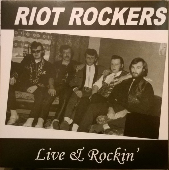 RIOT ROCKERS - Live & Rockin' LP 2nd Hand