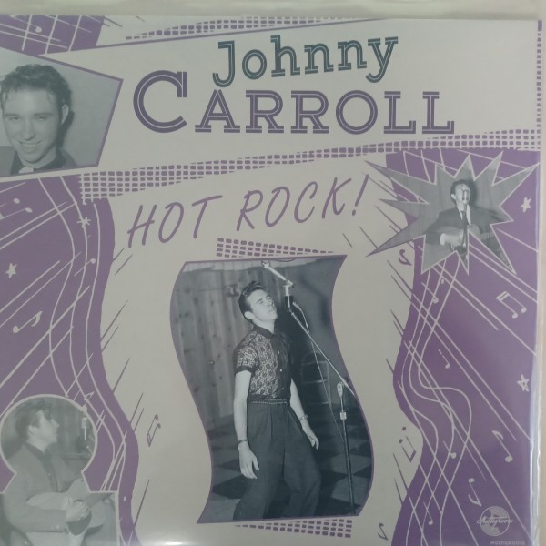 JOHNNY CARROLL Hot Rock 10"LP 2nd Hand