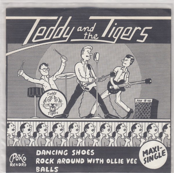 TEDDY AND THE TIGERS - Dancing Shoes 7"EP 2nd Hand