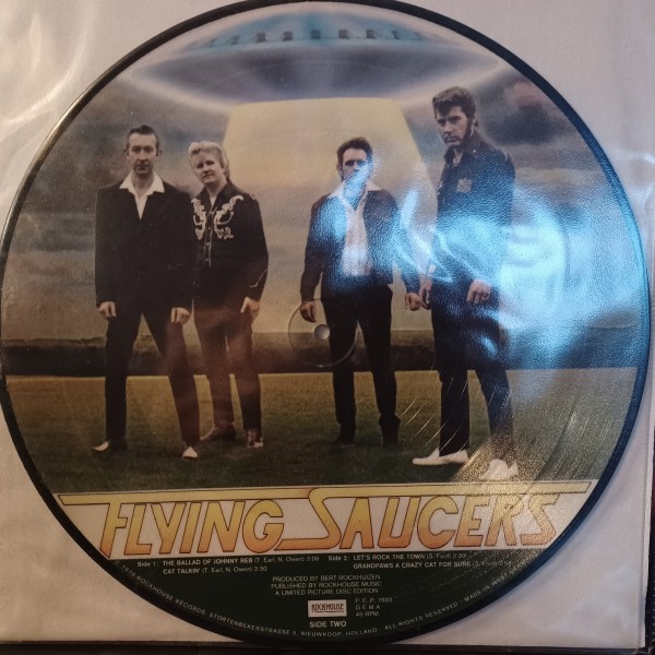 FLYING SAUCERS - Planet Of The Drapes Pic. Disc 2nd Hand