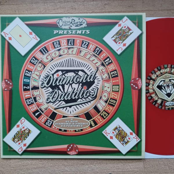 DIAMOND DADDIO`S – Let The Good Times Roll LP ltd. RED