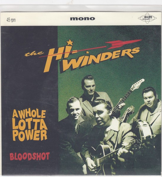 HI-WINDERS - A Whole Lotta Power! 7" 2nd Hand