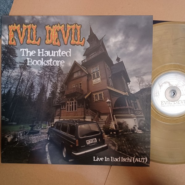 EVIL DEVIL - The Haunted Bookstore LP gold ltd.