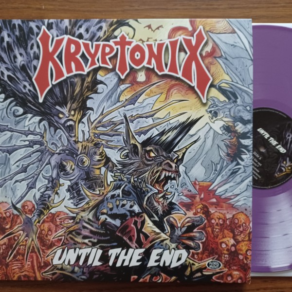 KRYPTONIX - Until The End LP purple ltd.