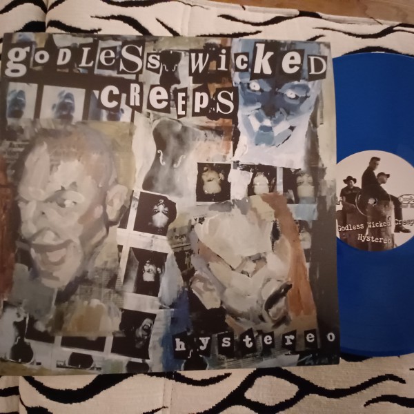 GODLESS WICKED CREEPS - Hystereo LP blue ltd.