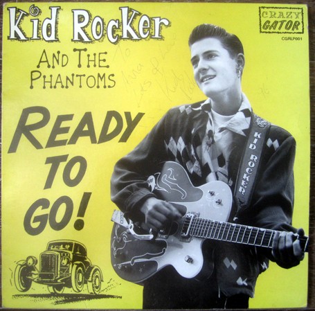 KID ROCKER & THE PHANTOMS - Ready To Go 10" LP 2nd Hand