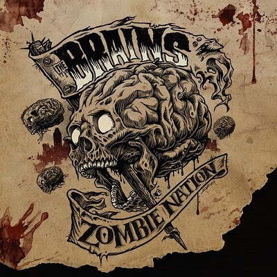 BRAINS - Zombie Nation LP 2nd Hand