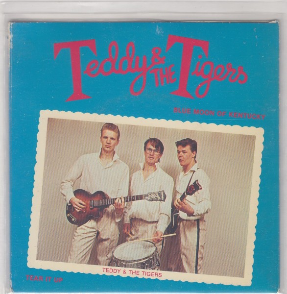 TEDDY AND THE TIGERS -Blue Moon Of Kentucky 7" 2nd Hand