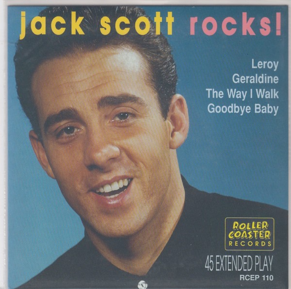 JACK SCOTT - Rocks 7"EP 2nd Hand